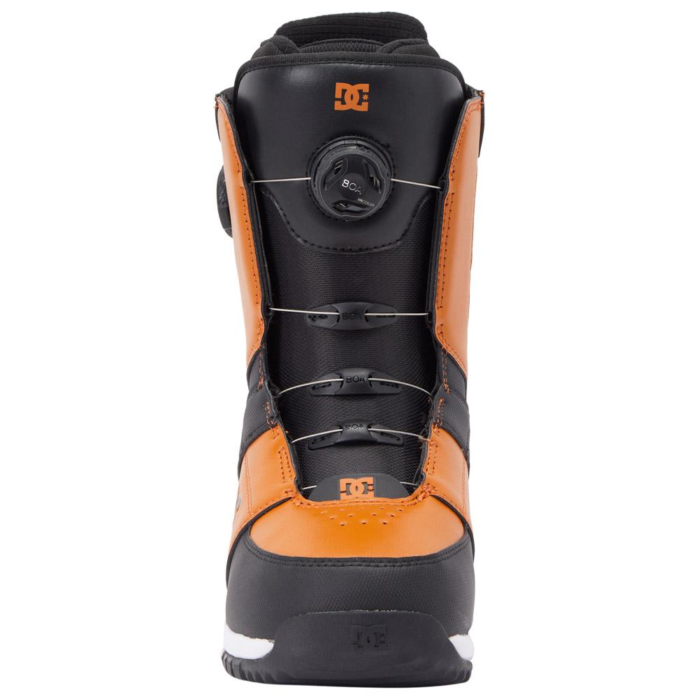 dc shoes orange snowboard boots