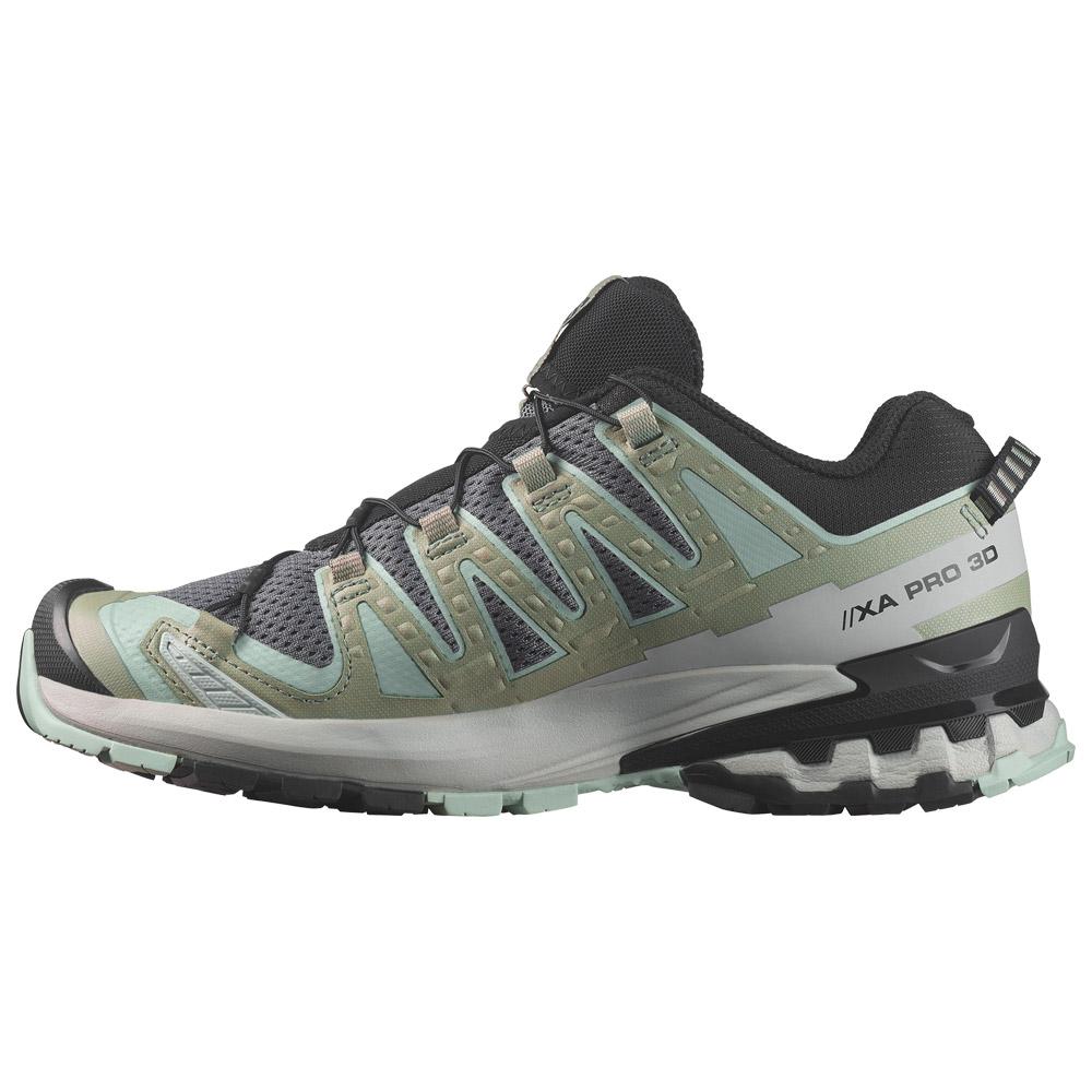 Trailschoenen Salomon Xa Pro 3D V9 W Quiet Shade Lily Pad Blue Haze -  Winter 2025 | Glisshop