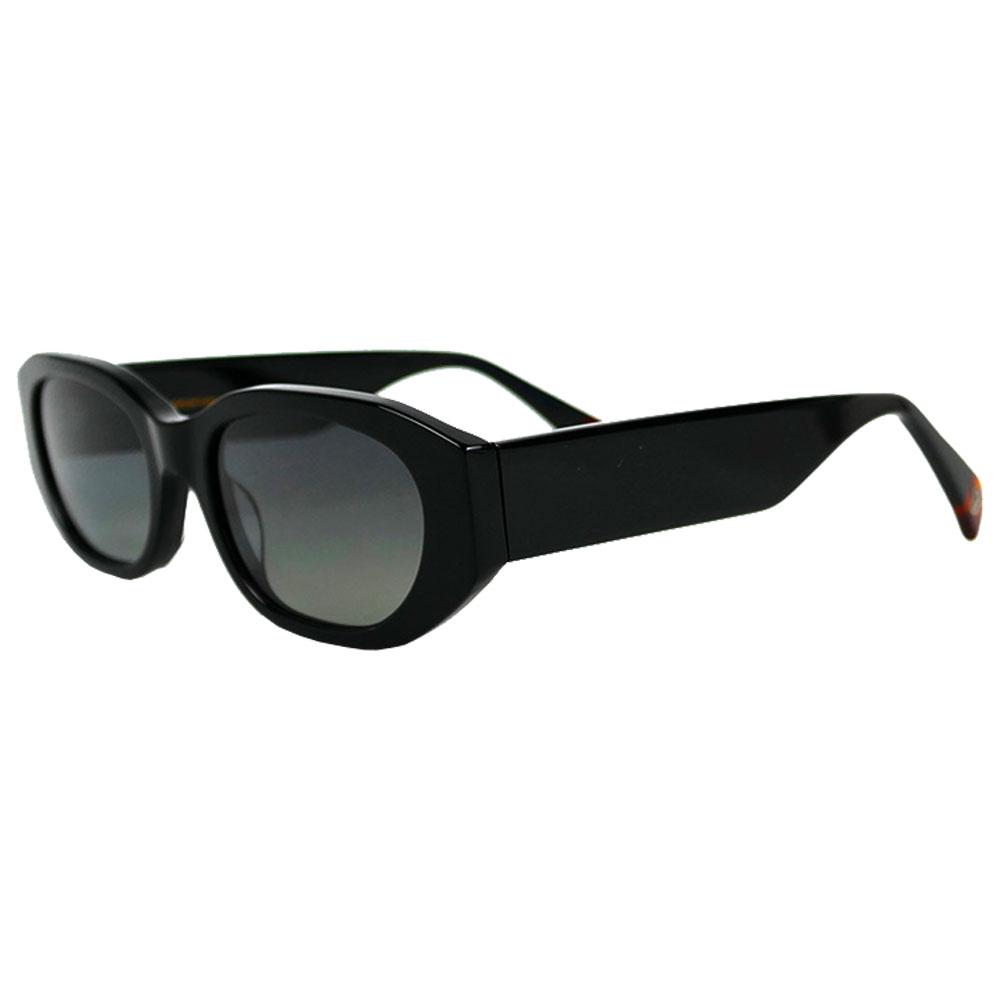 Binocle Eyewear - Lena Shiny Black Gradient Grey Polarized - Sonnenbrille