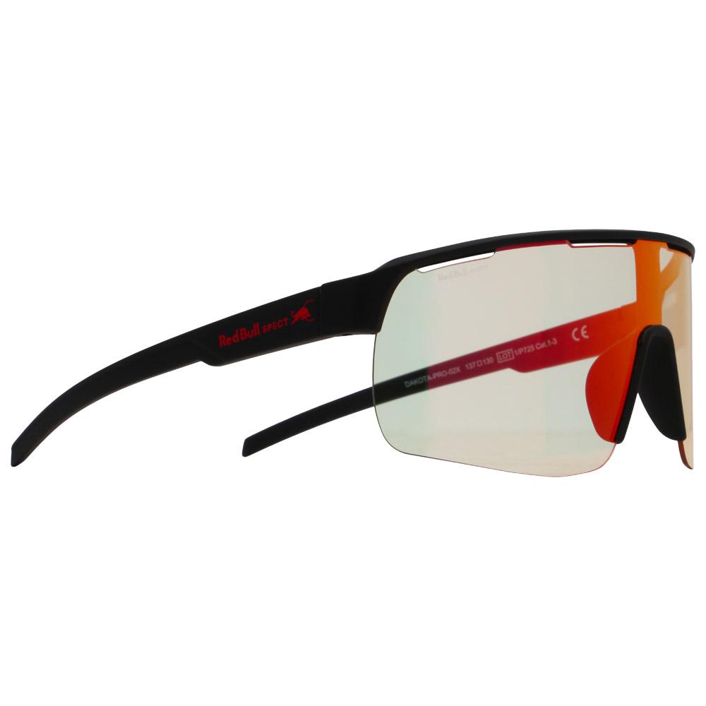 Red Bull Spect - Dakota Pro Black Photochromic Red Mirror - Sunglasses