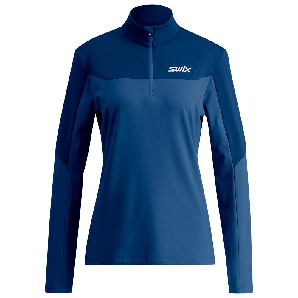 Swix - Infinity Light Half Zip W Lake Blue - M - Technical underwear