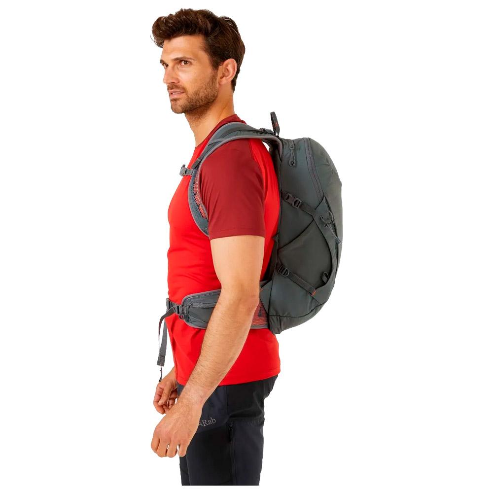 Aeon Zaino 20L Impermeabile Per Escursioni, Trekking E Bici, Inchiostro/Blu Scuro
