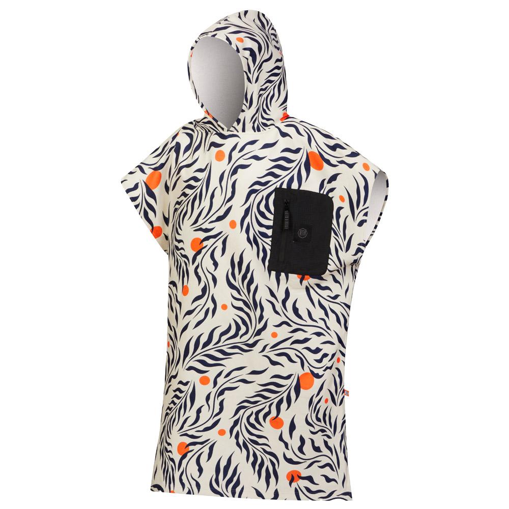 After Essentials - Tech Pocket Series Poncho Feather Leaves - Changing Robe