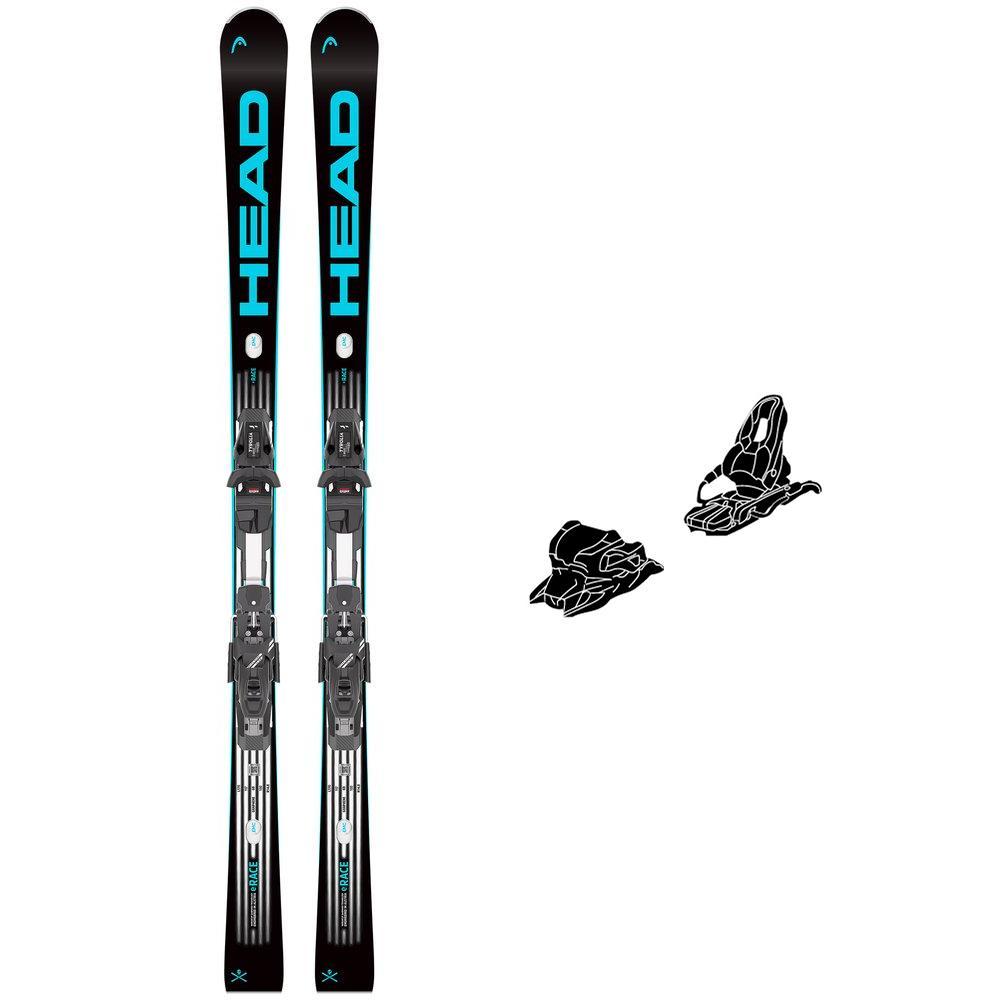 Head - Pack Ski Wc Rebels E-Race - 165 + Freeflex 14 Gw Br.85 Matt Black Speed Blue - Ski