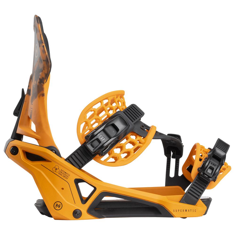 【お年玉セール特価】 Snowboard Nidecker binding Winter - Orange Dune Supermatic スノーボード