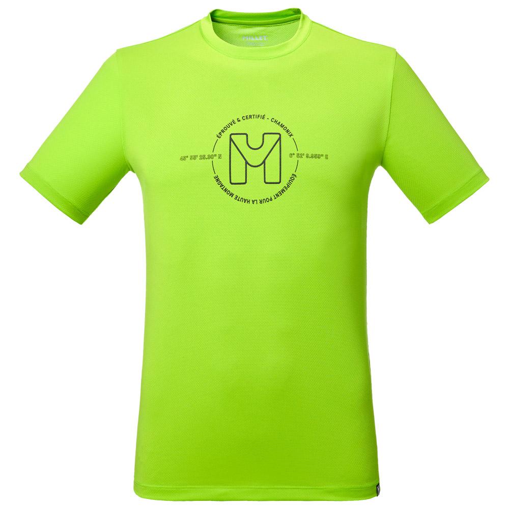 Millet - Ubic Light Tee Shirt Short Sleeve M Macaw Green - S - Hiking tee-shirt
