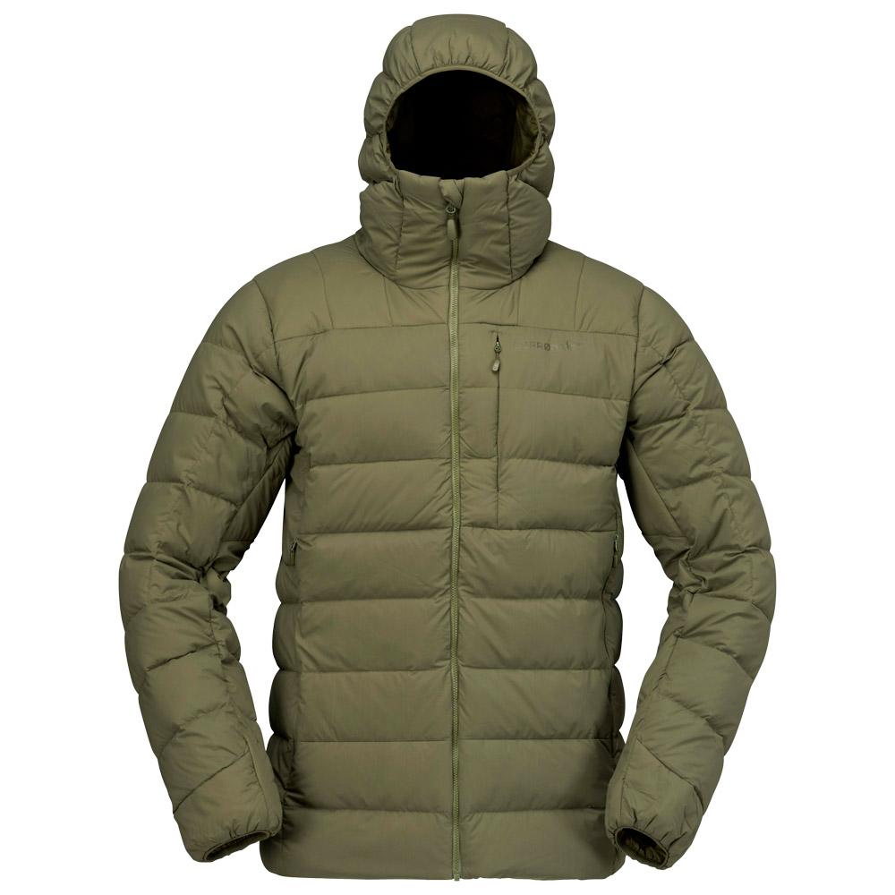 Norrona - Femund Down 700 Zip Hood M's Olive Night - S - Down jackets