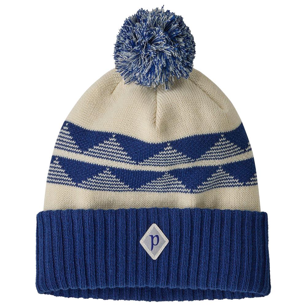 Patagonia - Powder Town Beanie Hut Tripper Stripe Birch White - Beanies