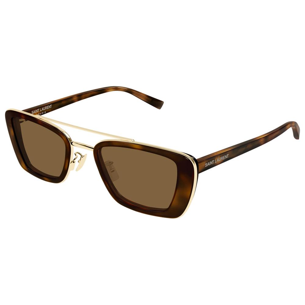 Saint Laurent - SL 825 002 Havana - Sonnenbrille - 002 Havana - Glisshop.de