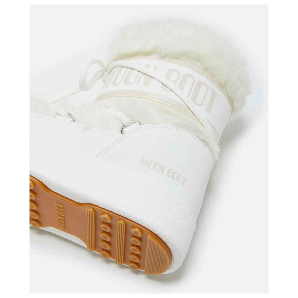 MOON BOOT ホワイト スノーブーツ Moon Boot Snow boots Ltrack Faux Fur Wp White - Winter 2026 | Glisshop