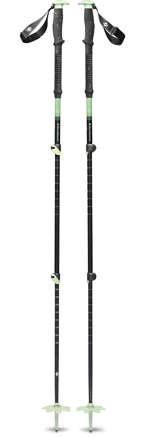 Black Diamond - Expedition 3 Ski Desert Sage - 90-125 - Stöcke - Größe 90-125 - Glisshop.de