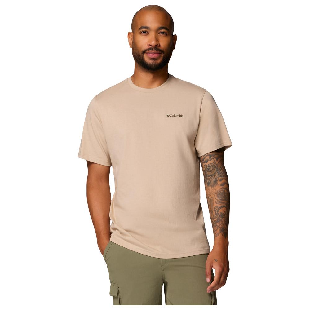 Columbia - Outdoor Back Graphic Ancient Fossil Shining Sandscape - M - Tee-Shirt
