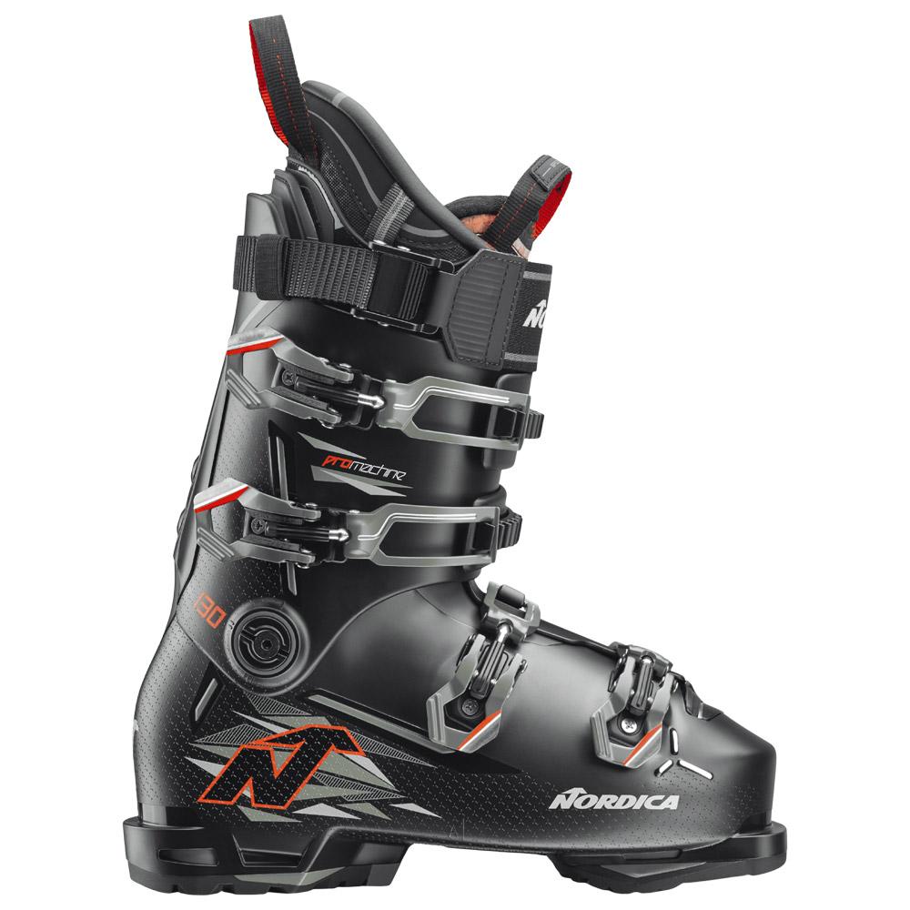 Nordica - Pro Machine 3 130 Gw Black Grey Red - 28-28.5 - Skischuh - Größe 28-28.5 - Schwarz - Herren - Glisshop.de