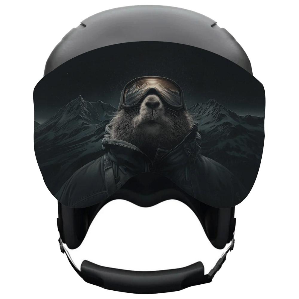 Foehnalpes - Helmet Visor Liner Marmotte - Helmtasche