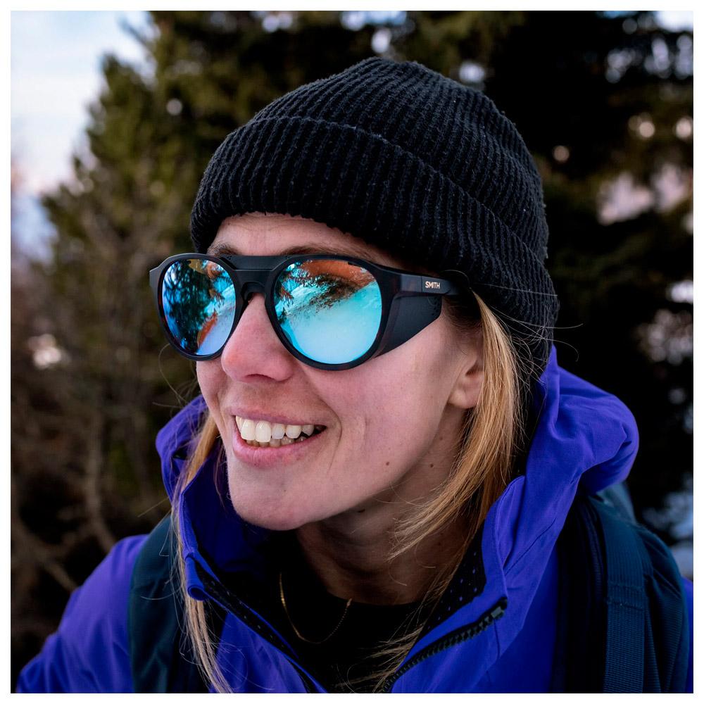 Smith Sunglasses Venture Matte Tortoise Chromapop Glacier