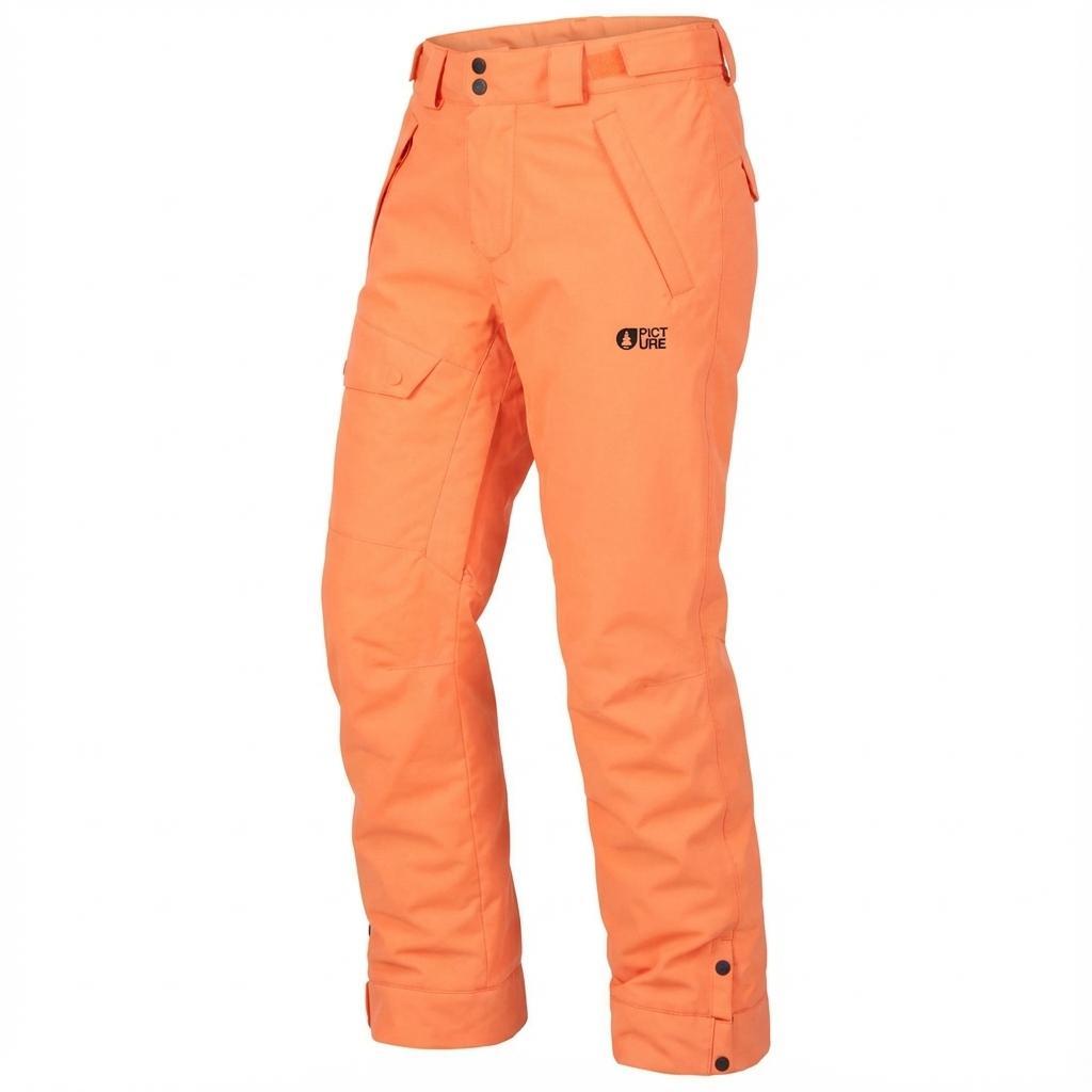 Picture - Time Pants Neon Flare - 10 - Funktionshose - Größe 10 - Goldange - Glisshop.de