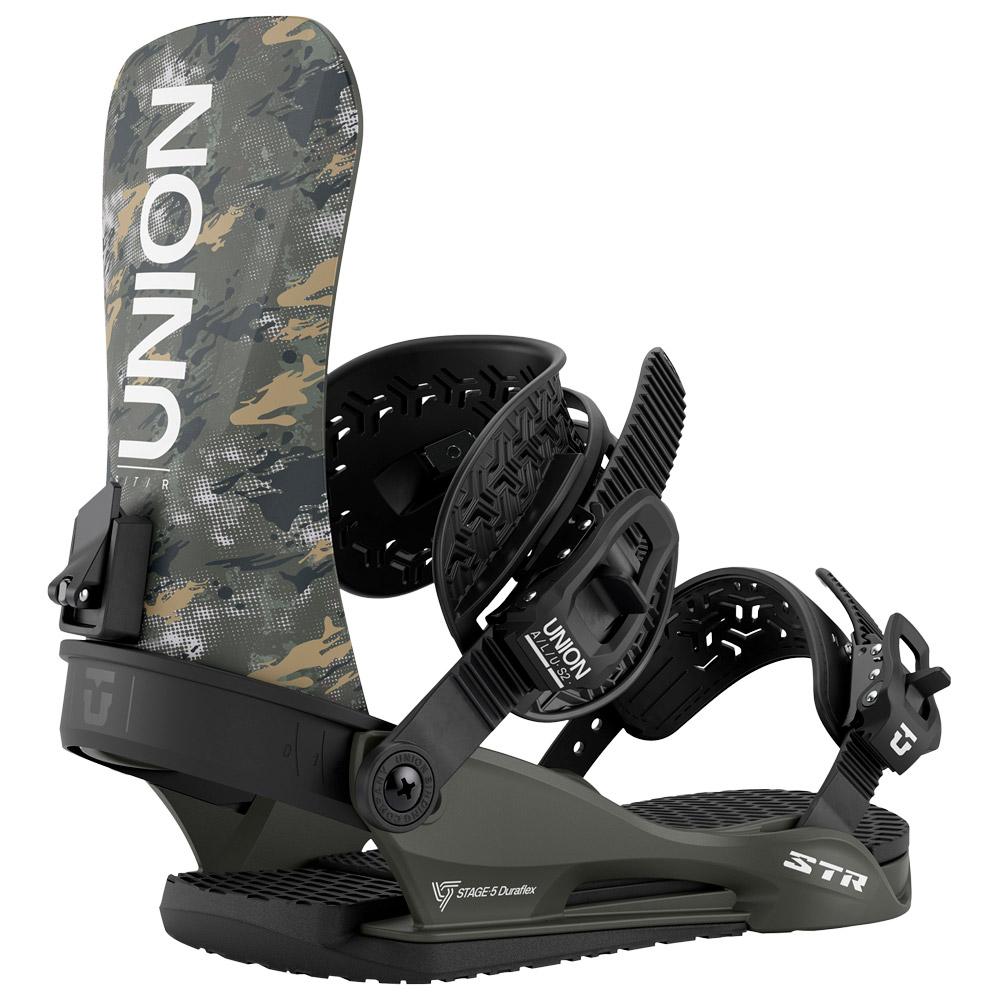 Union - Str Camo - M - Snowboardbindung - Größe M - Camo - Herren - Glisshop.de