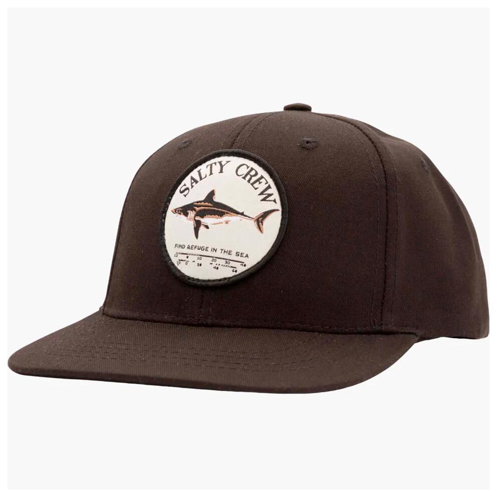 Salty Crew - Bruce 6 Panel Kids Black - Cap - Schwarz - Glisshop.de