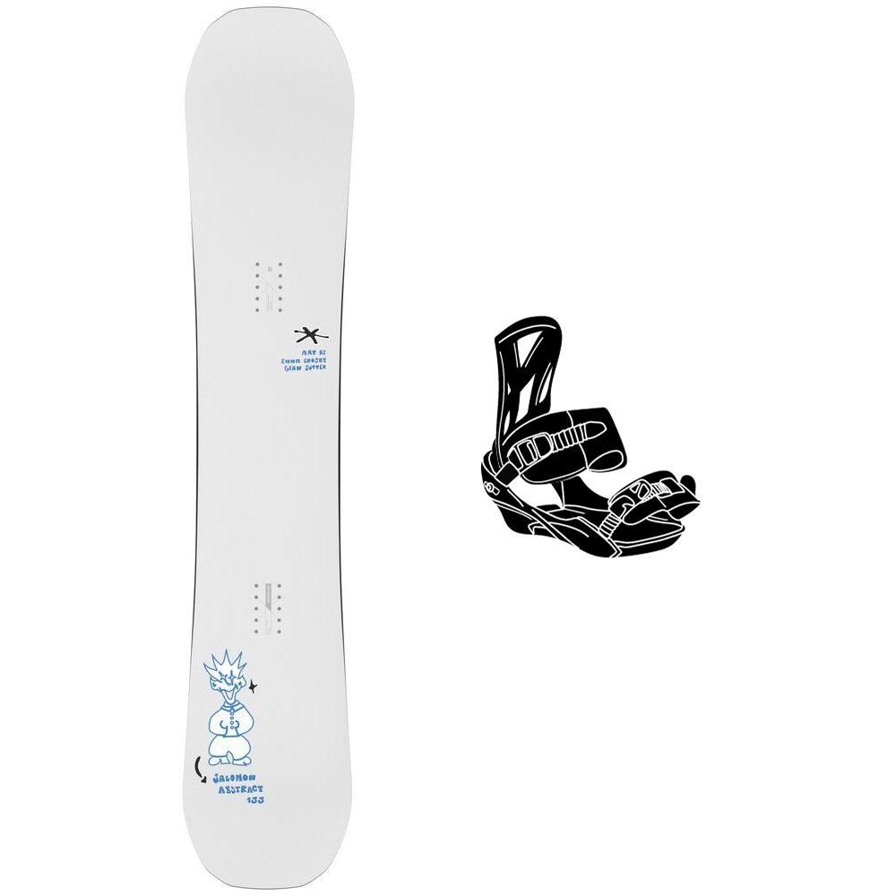 Salomon - Snowboard-Set Abstract + Bdg - Snowboard - Herren - Glisshop.de