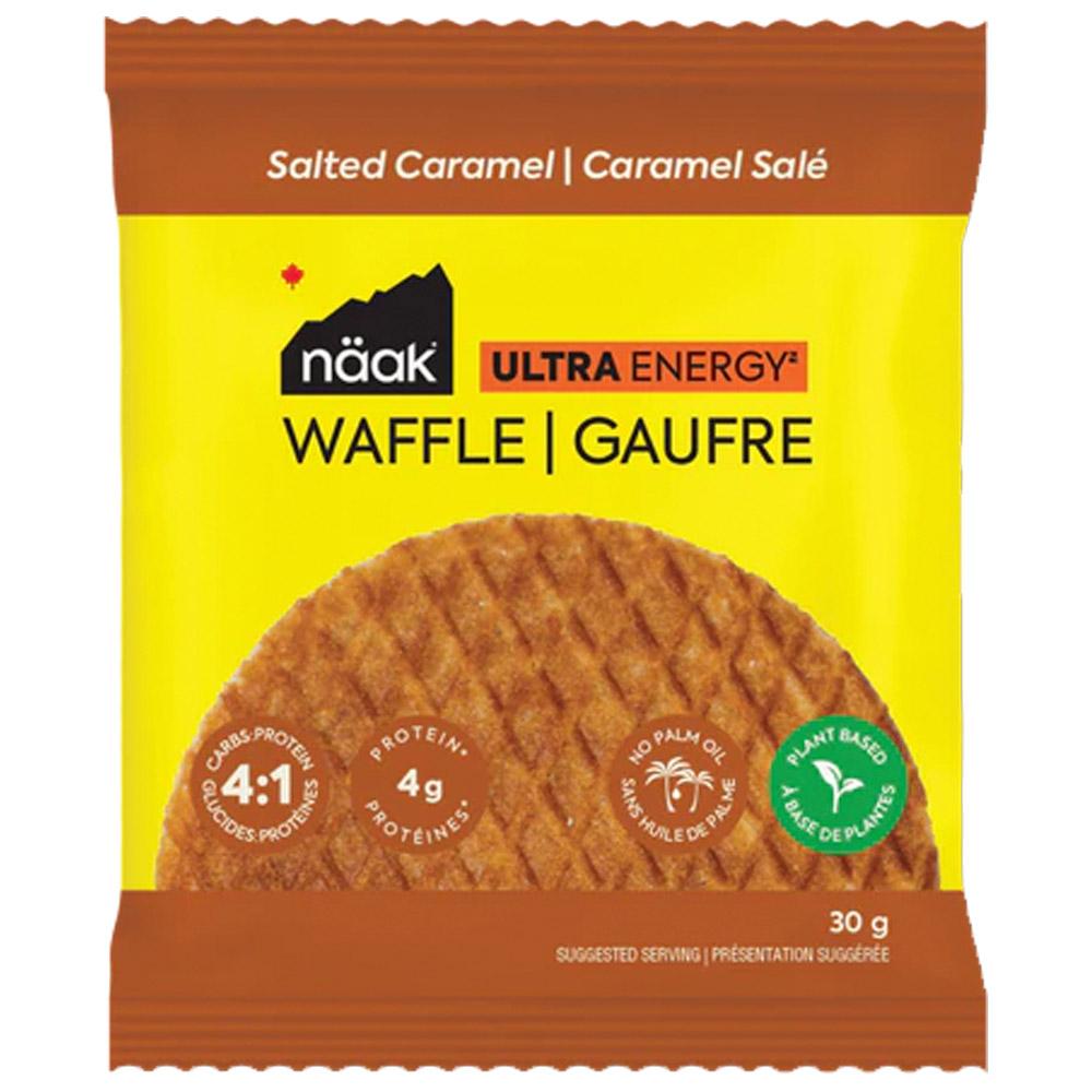 Naak - Ultra Energy Waffles 30 g. Caramel - Energy bar