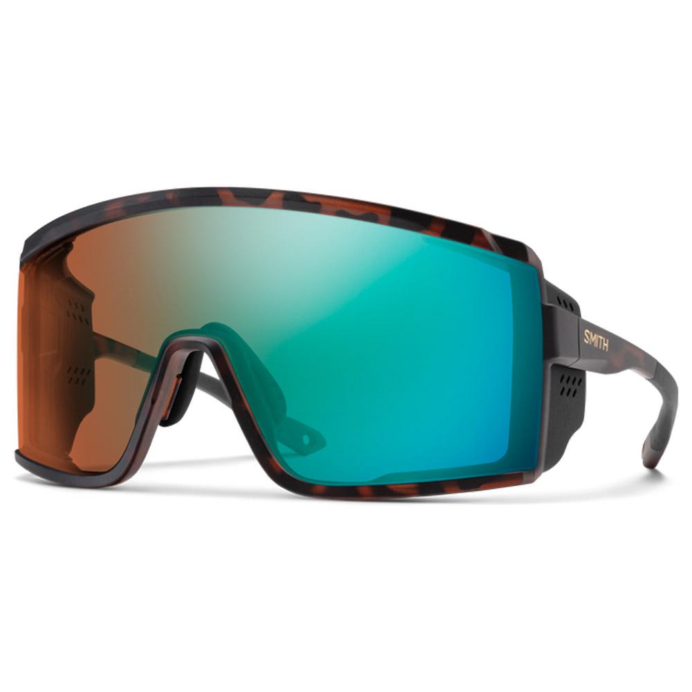 Smith - Pursuit Matte Tortoise Chromapop Glacier Photochromic Copper Opal Mirror - Sunglasses