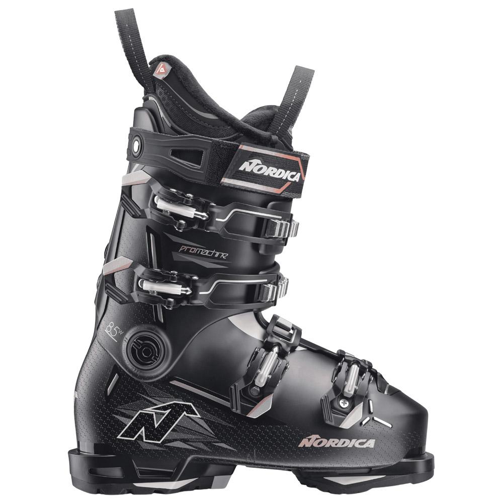 Nordica - Pro Machine 3 85 W Gw Black Rose White - 25-25.5 - Skischuh - Größe 25-25.5 - Schwarz - Damen - Glisshop.de