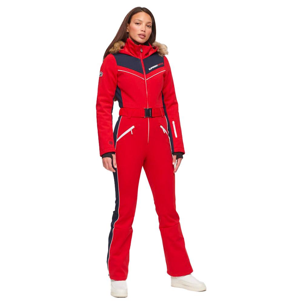 Combinaison Superdry Ski Suit W Hike Red Hiver 2024 Glisshop