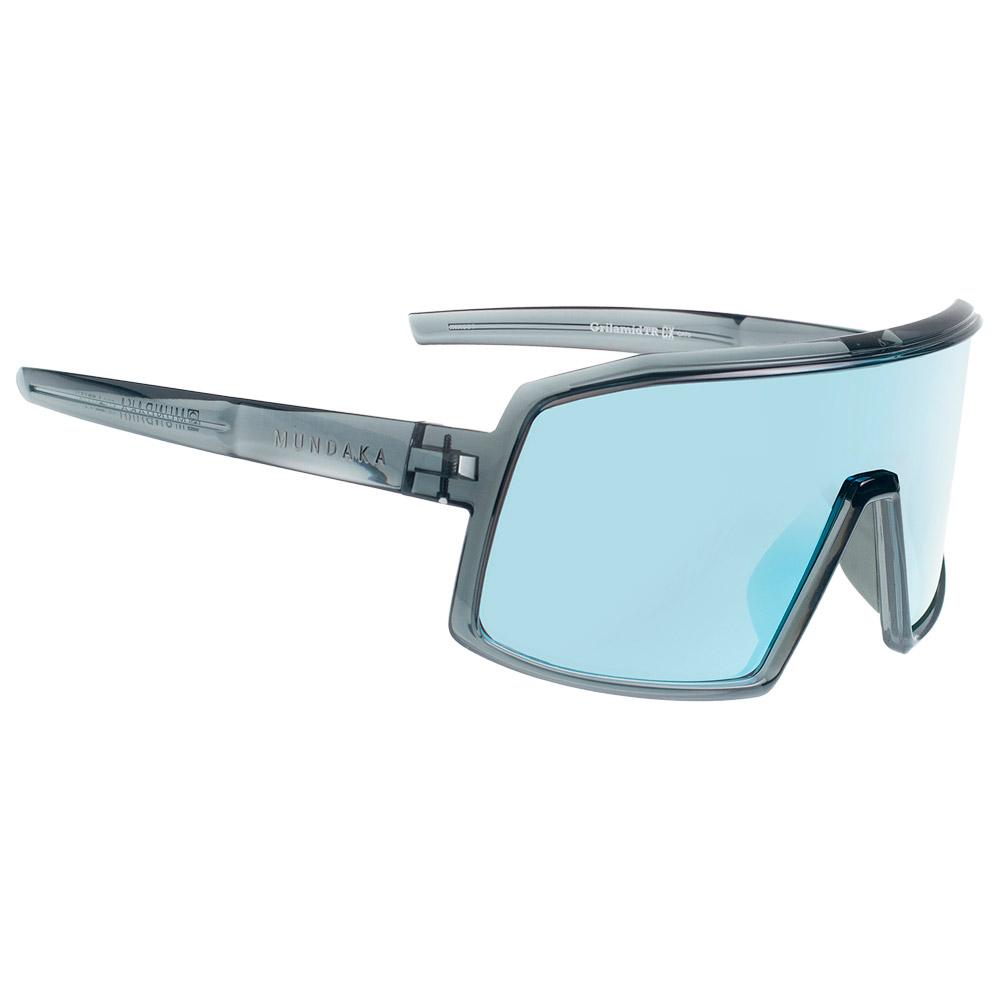 Mundaka Optic - Khardung Crystal Grey Smoke Cx Full Blue Revo - Sunglasses