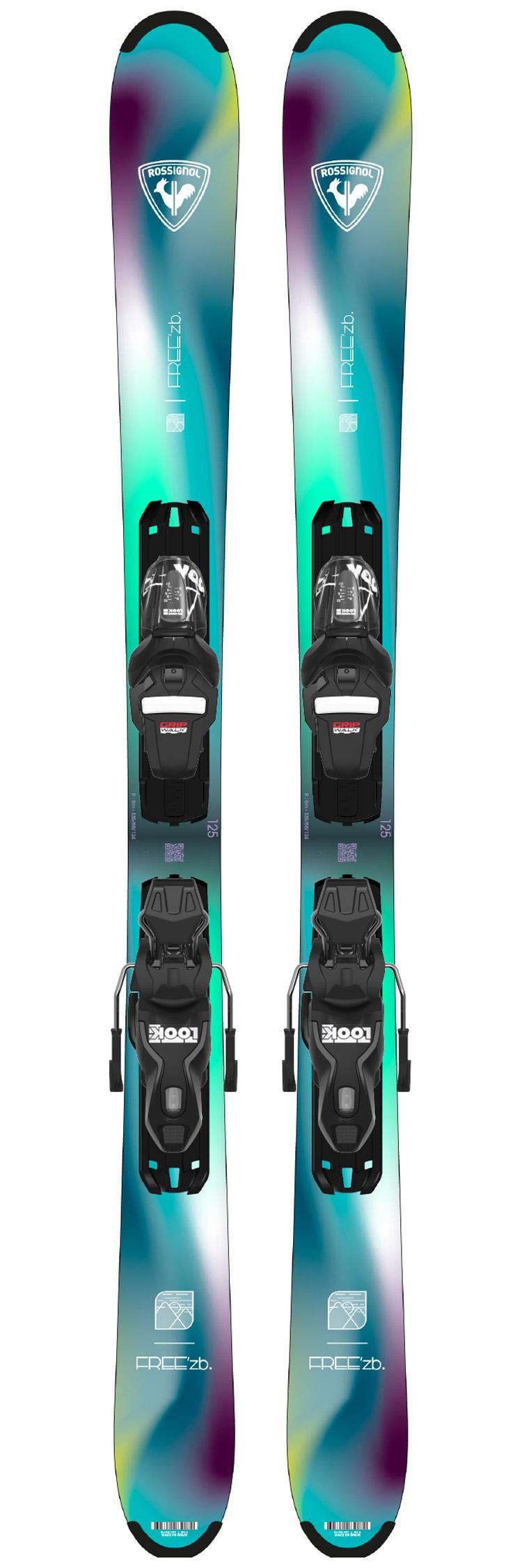 Rossignol - Pack Ski Free'zb Xpress - 125 + Xpress 10 Gw B83 Black - Ski