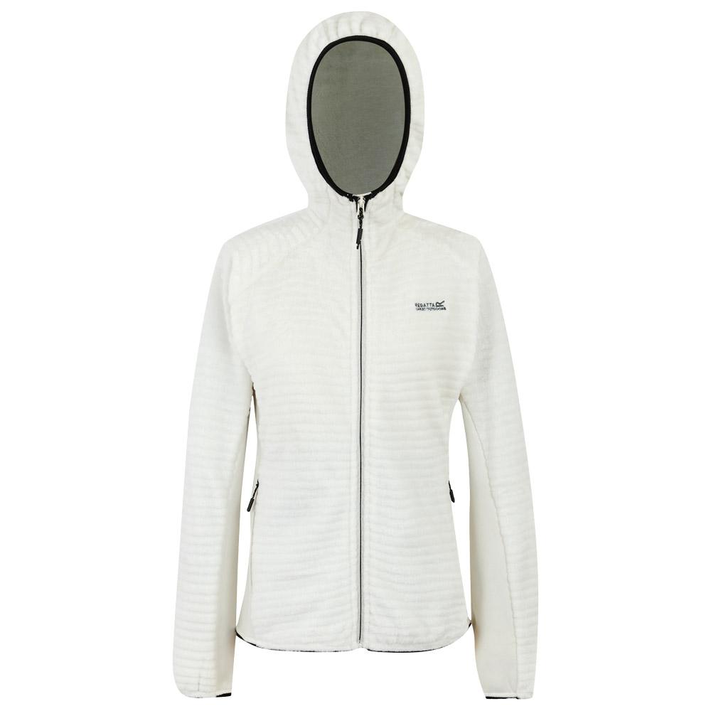 Regatta - Endra Stone White - 14 - Fleece - Größe 14 - Weiß - Damen - Glisshop.de
