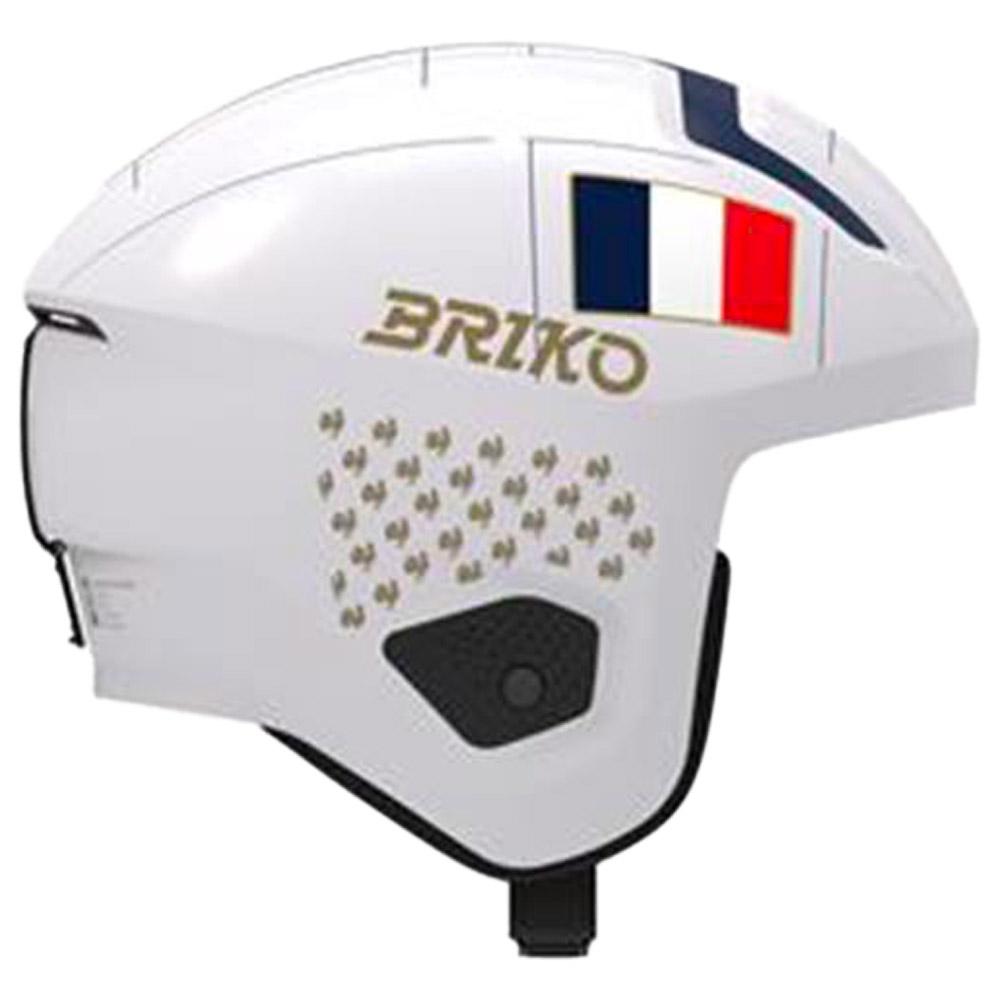 Briko - Vulcano 2.0 Mips France Shiny White Tangaroa Blue Gold - M - Helmet