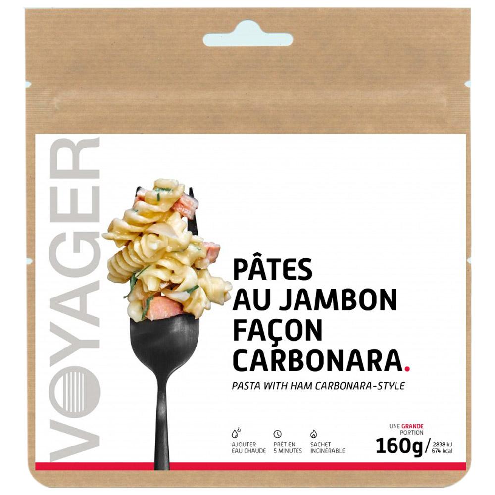 Voyager - Pâtes Au Jambon Façon Carbonara 160 g. - Gefriergetrocknetes Essen - Glisshop.de