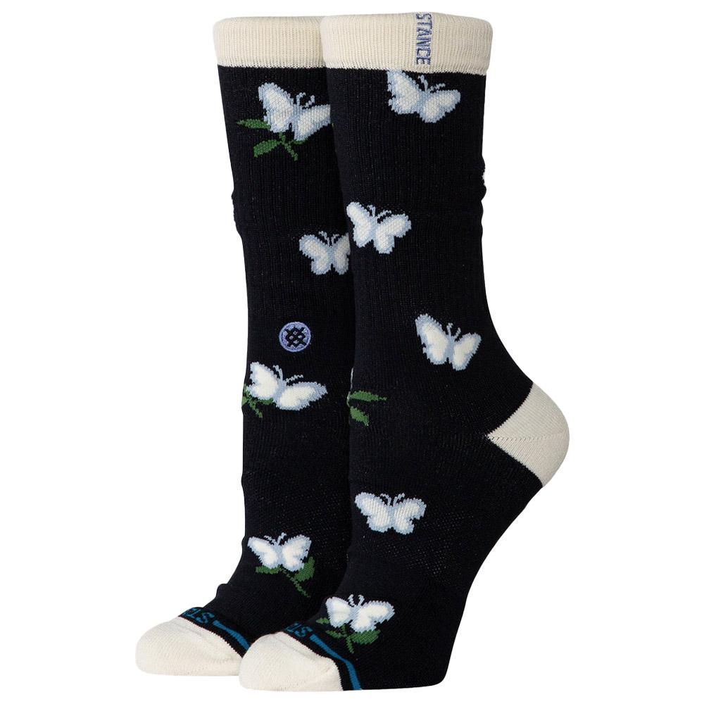 Stance - Women Crew Sock Meadows Crew Black - S - Socks