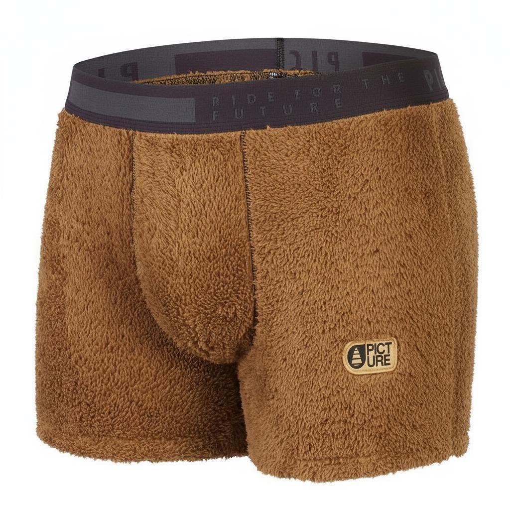Picture - Underwear Poilstrusse - S - Boxer - Größe S - Braun - Herren - Glisshop.de
