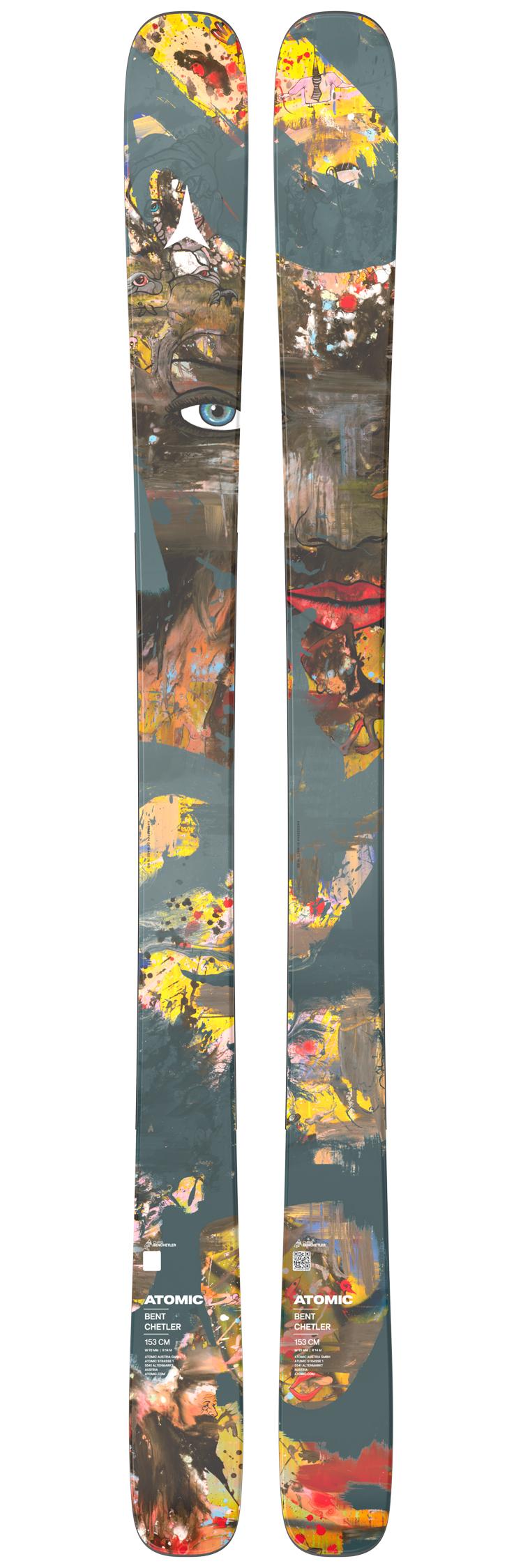 Atomic - Ski-Set Bent Chetler Mini 133-143 + Bdg - Ski