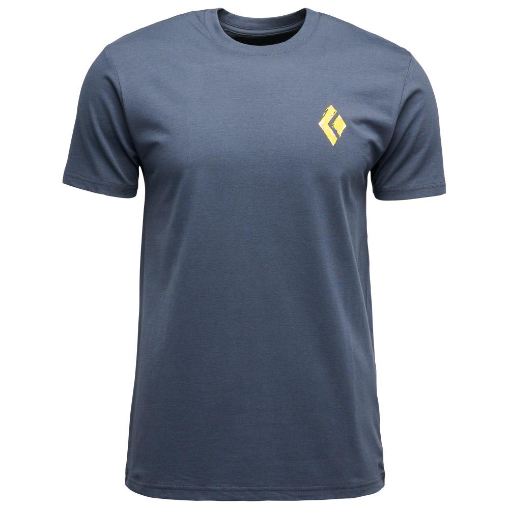 Black Diamond - M Shredded Short Sleeve Tee Shirt Charcoal - L - Climbing tee-shirt