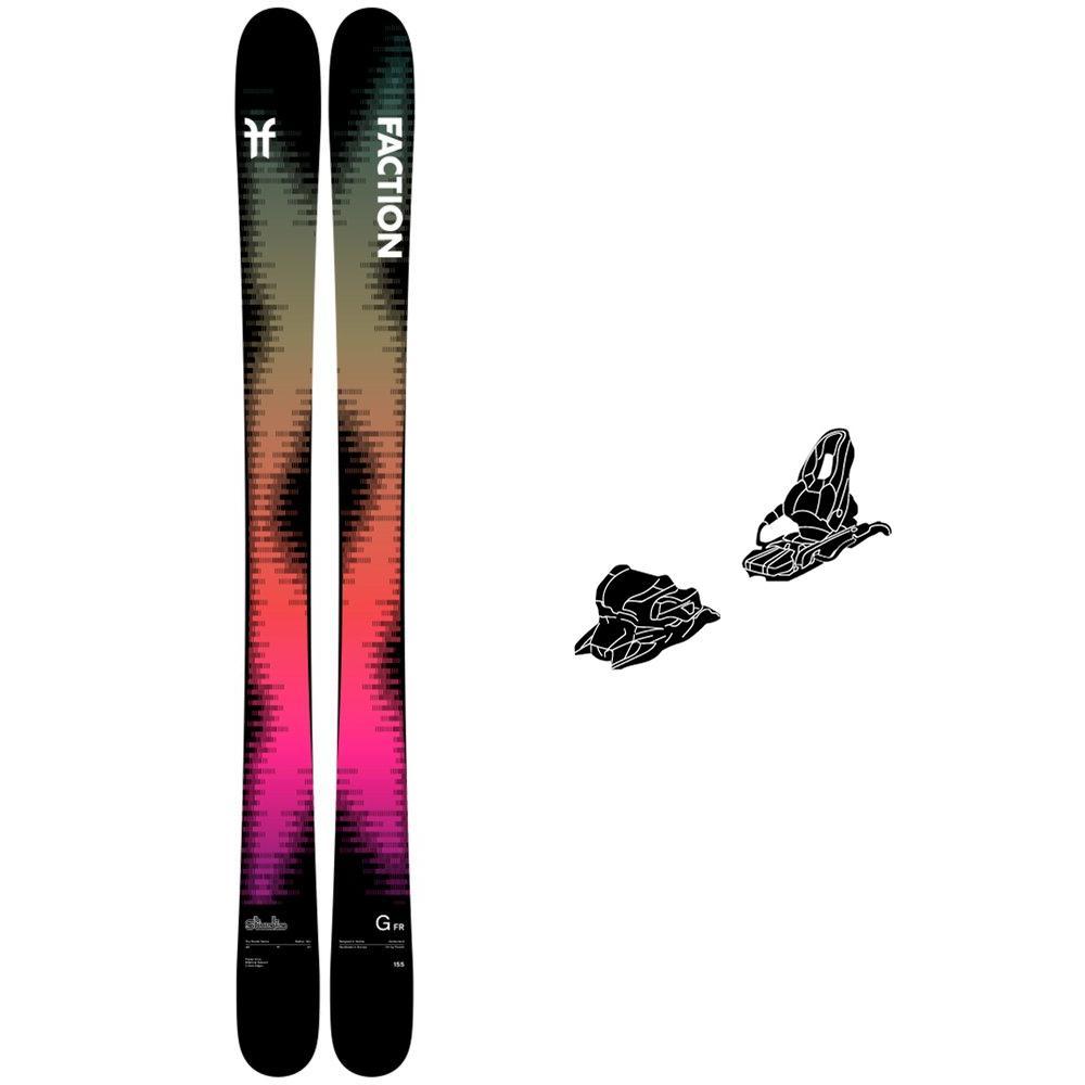 Faction - Pack Ski Studio Grom Fr - 147 + Free 7 95mm Black - Ski