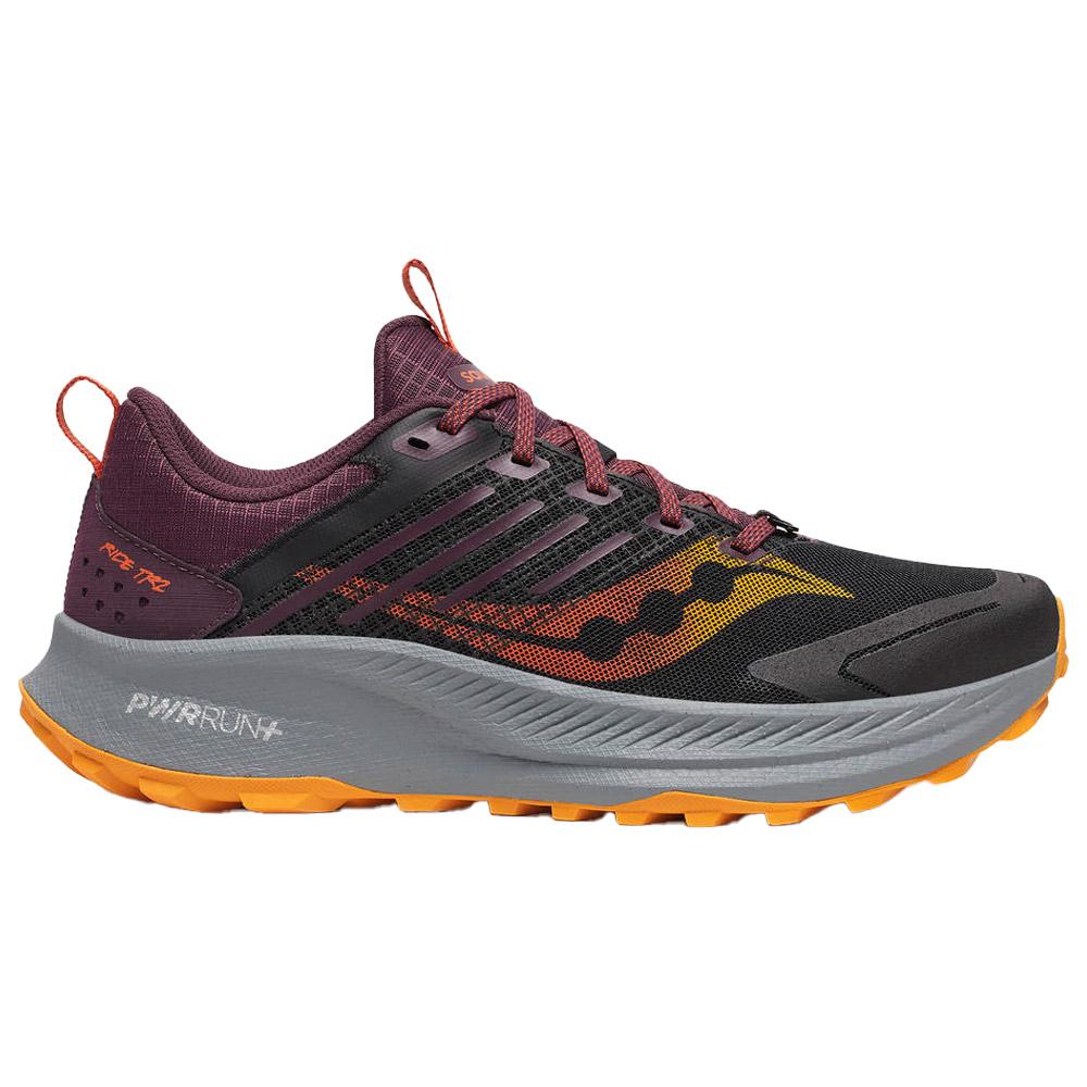 Saucony - Ride Tr 2 Black Autumn - 11.5 - Gravelrunning-Schuhe - Größe 11.5 - Schwarz - Herren - Glisshop.de
