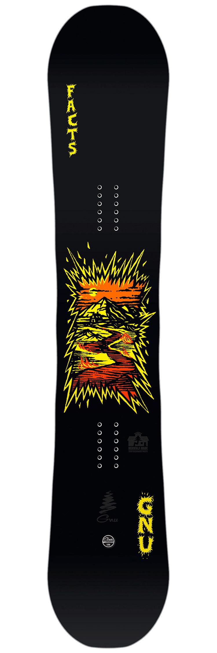 Gnu - Pack Snowboard Facts - 156 + King - Snowboard