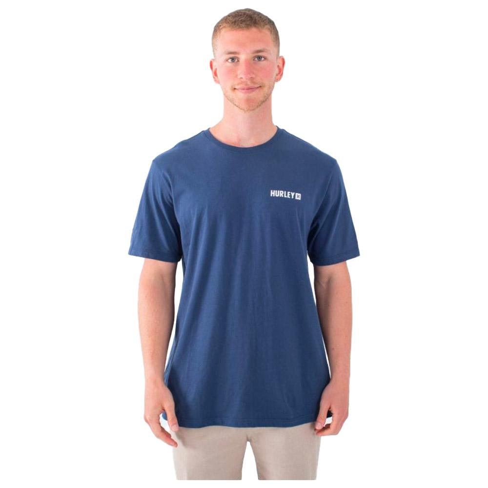 Hurley - Four Corners Short Sleeve Abyss - S - Tee-Shirt