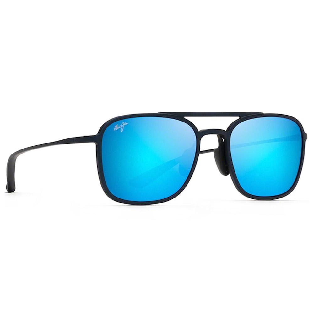 Maui Jim - Keokea Bleu Mat Bleu Hawaï MauiBrilliant - Sonnenbrille - Blau - Glisshop.de