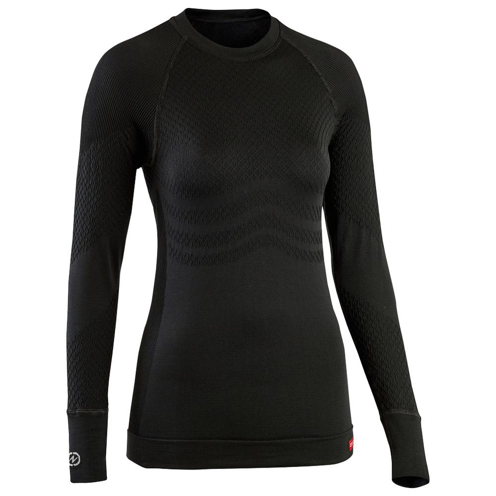 Ropa interior tecnica Damart Sport Energy Thermolactyl 3 Col Rond W Noir Invierno 2024 Glisshop