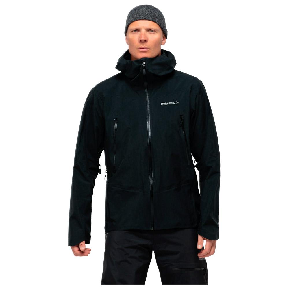 Norrona Hiking jacket Falketind Gore Tex Jkt M s Caviar Summer 2024 Glisshop