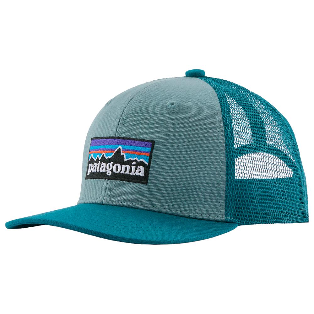 Patagonia - Kid's Trucker Hat P-6 Logo Blue Sage - Cap