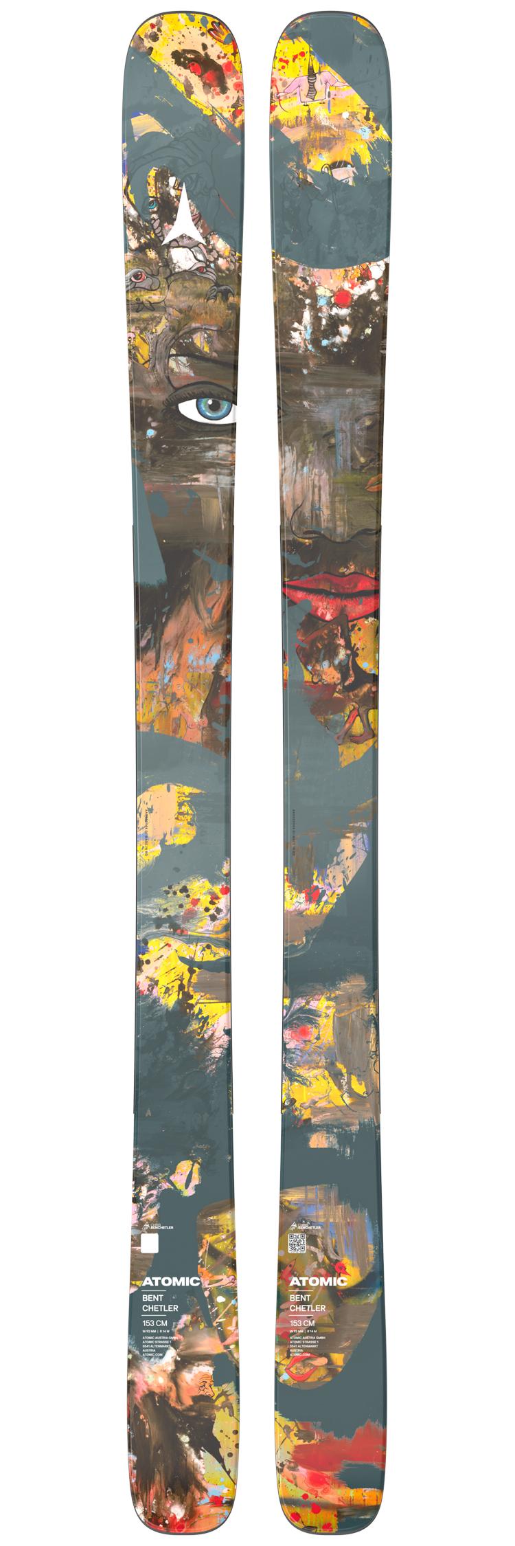 Atomic - Ski-Set Bent Chetler Mini 153-163 + Bdg - Ski