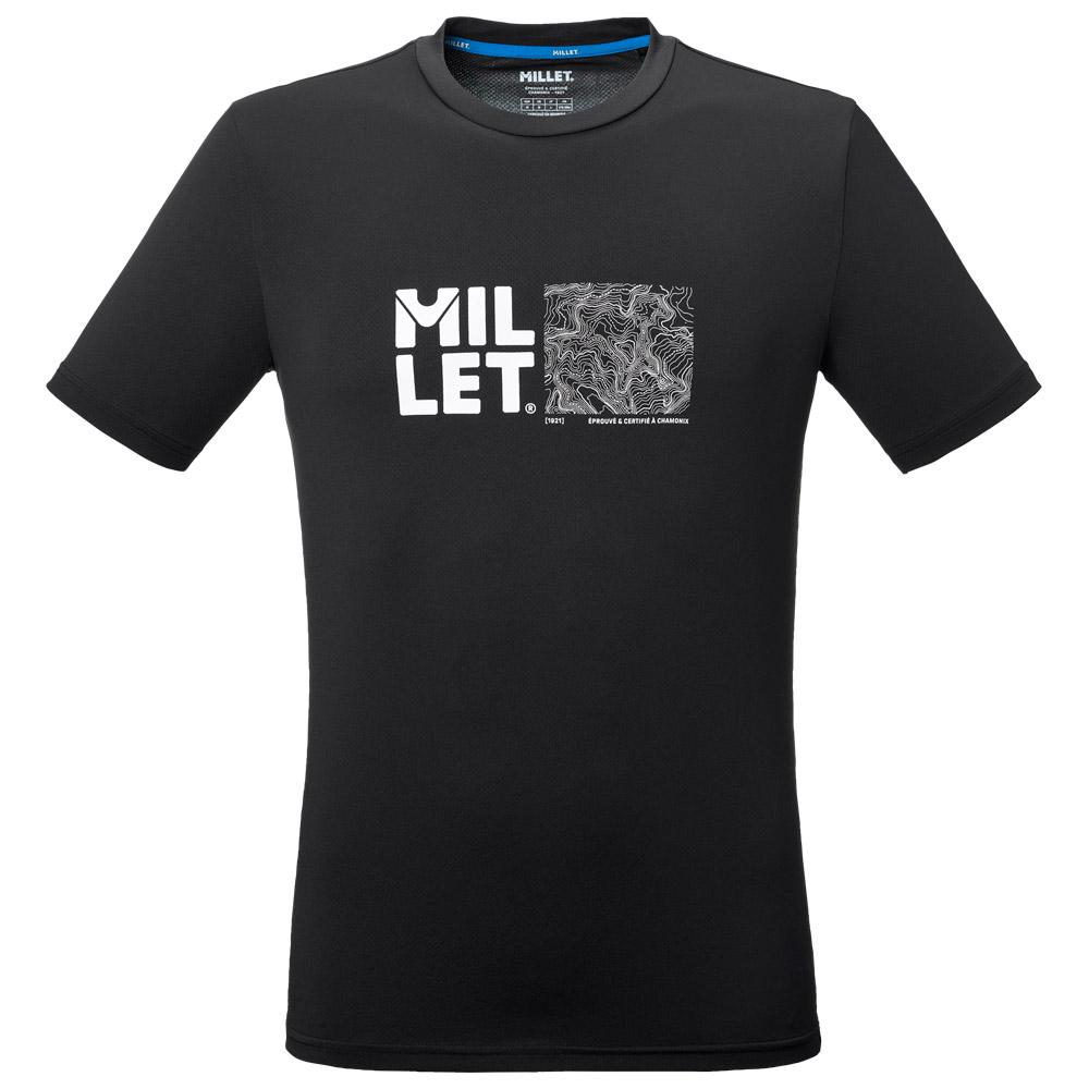 Millet - Seneca Short Sleeve Black - L - Hiking tee-shirt