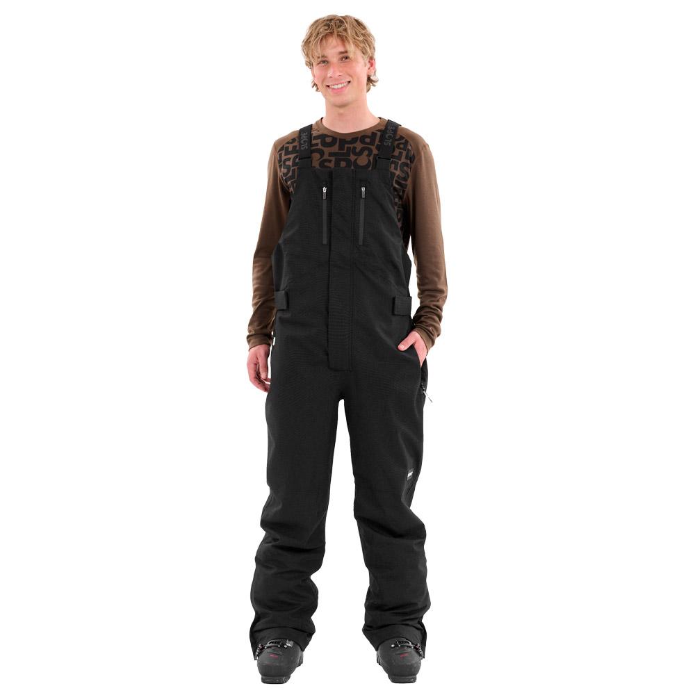Slope - Kenwood M's Bib Pants Black - M - Funktionshose