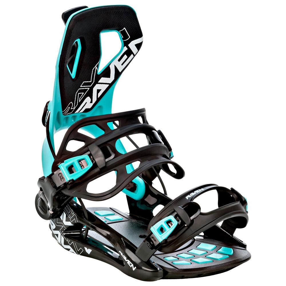 Raven - FT360 Black / Mint - M - Snowboardbindung