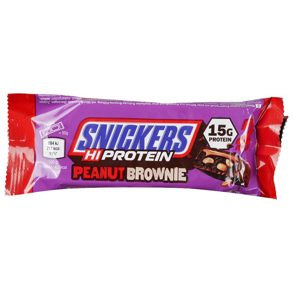 Mars Protein - Snickers Bar Protein High Peanut Brownie - Energy bar