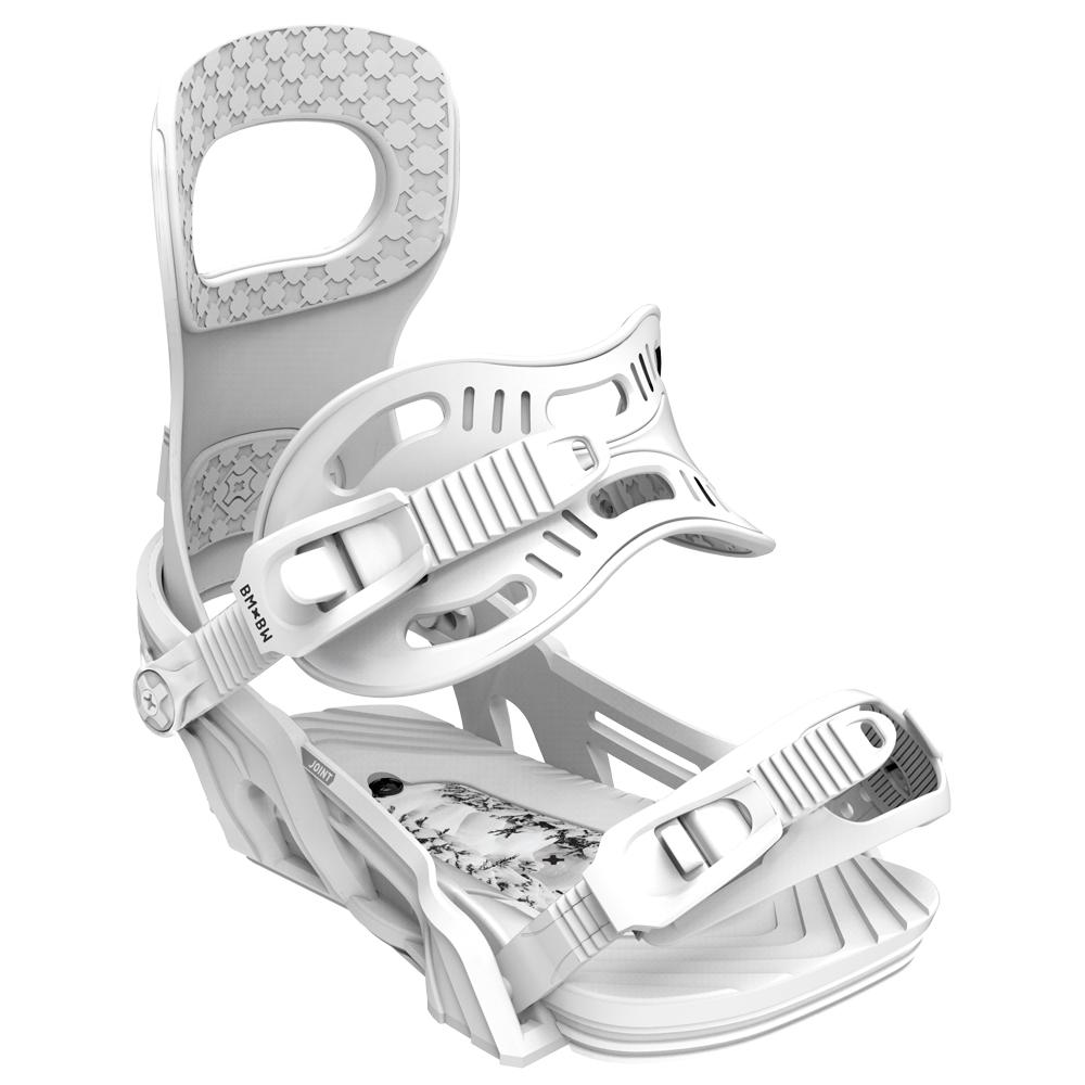 Bent Metal - Joint White White - M - Snowboard binding